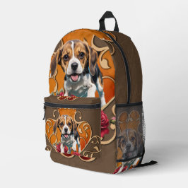 Schattigee kleine Beagle Bedrukte Rugzak