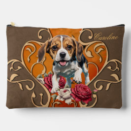 Schattigee kleine Beagle. Etui