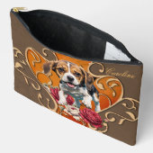 Schattigee kleine Beagle. Etui (Open)