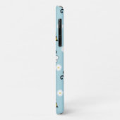 Schattigee kleine bijen en madeliefjes bloemenpatr Case-Mate iPhone case (Achterkant/links)