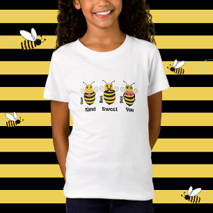 Schattigee kleine bijen - Wees vriendelijk   Wees  T-shirt