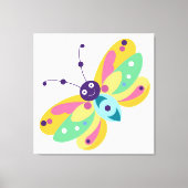 Schattigee kleine bug canvas afdruk (Voorkant)
