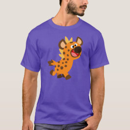 Schattigee kleine Cartoon hyena T-shirt