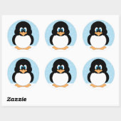 Schattigee Kleine Cartoon Pinguïn Stickers (Vel)