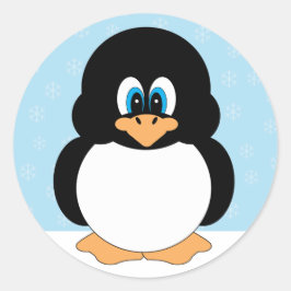 Schattigee Kleine Cartoon Pinguïn Stickers