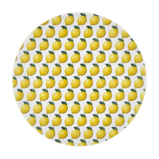 Schattigee kleine citroen snijplank (Voorkant)