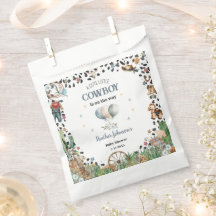 Schattigee kleine cowboy Westerne Waterverf