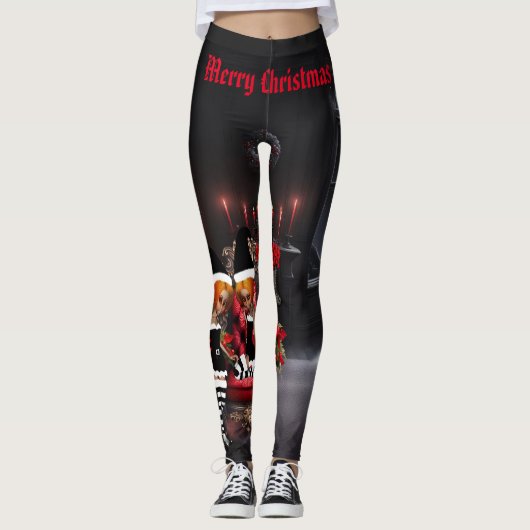 Schattigee kleine donkere elfen. leggings (Voorkant)