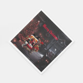 Schattigee kleine donkere elfen. servet (Hoek)