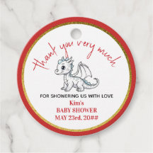 Schattigee kleine draak is op weg naar rood Baby s