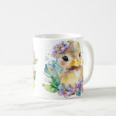 Schattigee kleine eendjes koffiemok (Voorkant rechts)