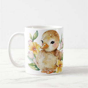 Schattigee kleine eendjes koffiemok