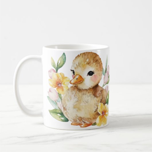 Schattigee kleine eendjes koffiemok (Links)