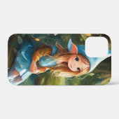 Schattigee kleine elf in de rivier Case-Mate iPhone case (Achterkant (horizontaal))
