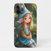 Schattigee kleine elf in de rivier Case-Mate iPhone case (Achterkant)