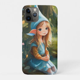 Schattigee kleine elf in de rivier Case-Mate iPhone case