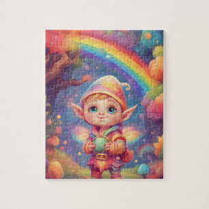 Schattigee kleine elf legpuzzel