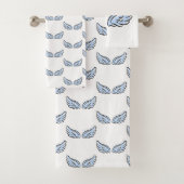 Schattigee kleine engelenvleugels bad handdoek (Insitu)
