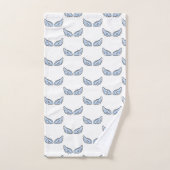 Schattigee kleine engelenvleugels bad handdoek (Handdoek)