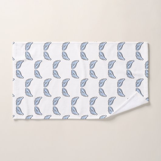 Schattigee kleine engelenvleugels bad handdoek (Handdoek)