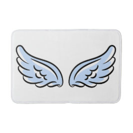 Schattigee kleine engelenvleugels badmat