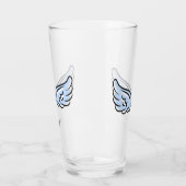 Schattigee kleine engelenvleugels glas (Links)