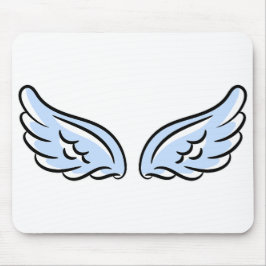 Schattigee kleine engelenvleugels muismat