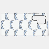 Schattigee kleine engelenvleugels samsung galaxy hoesje (Achterkant horizontaal)