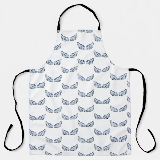 Schattigee kleine engelenvleugels schort (Voorkant)