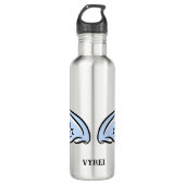 Schattigee kleine engelenvleugels waterfles (Voorkant)