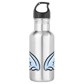 Schattigee kleine engelenvleugels waterfles (Voorkant)
