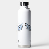 Schattigee kleine engelenvleugels waterfles (Links)