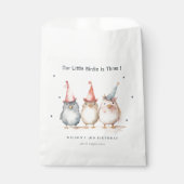 Schattigee kleine feestvogels elke leeftijd kinder bedankzakje (Voorkant)