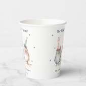 Schattigee kleine feestvogels elke leeftijd kinder papieren bekers (Links)