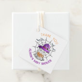 Schattigee kleine geest BOO Dank U baby shower Bedankjes Labels (In situ)