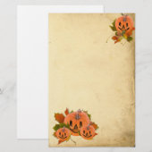 Schattigee kleine Halloween pompoenen Briefpapier (Voorkant / Achterkant)