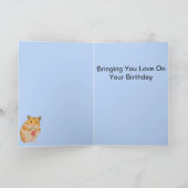 Schattigee kleine Hamster Boys Age Kaart (Binnen)