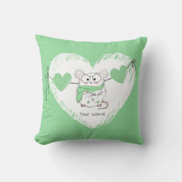 Schattigee kleine hamster naam hart kussen