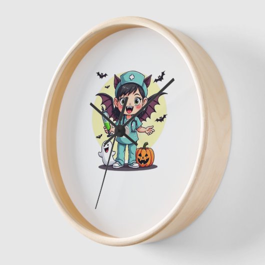 Schattigee kleine heks verpleegkundige Halloween P (Hoek)