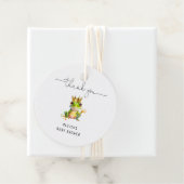 Schattigee kleine kikker minimaal Baby shower dank Bedankjes Labels (In situ)