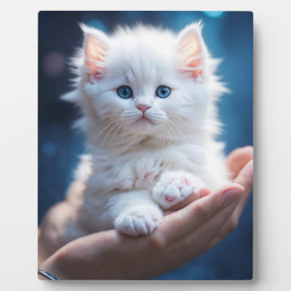 Schattigee kleine kitten design framers fotoplaat
