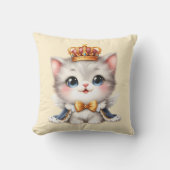 Schattigee kleine Kitten Prince Kussen (Voorkant)