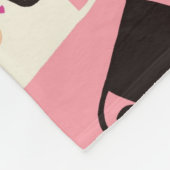 Schattigee kleine kittens fleece deken (Hoek)