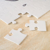 Schattigee kleine kitty kat heks legpuzzel (Zijkant)