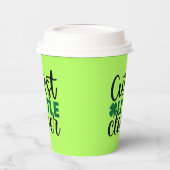 Schattigee kleine klaver charm-60277 papieren bekers (Links)