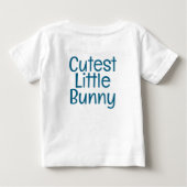 Schattigee kleine konijntje Happy Easter (Achterkant)