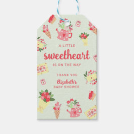 Schattigee Kleine Lieverd op de Weg Baby shower Cadeaulabel
