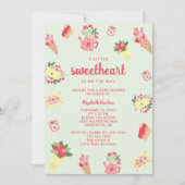 Schattigee Kleine Lieverd op de Weg Baby shower Kaart (Voorkant)