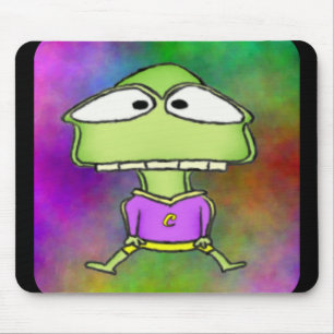 Schattigee kleine monstermuizenpad muismat