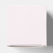 Schattigee kleine nugget kip nugget meisje Baby sh Bedankdoosjes (Bovenkant)